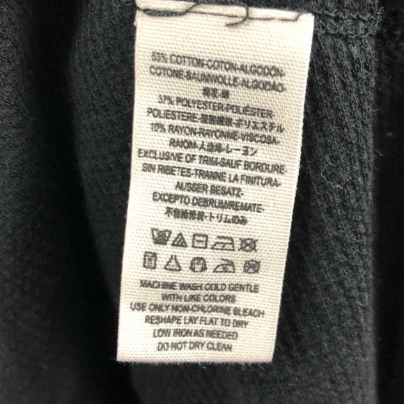 We The Free People Mock Neck Oversized Top XS - Picture 3 of 4